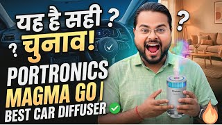 Portronics Magma go best aroma diffuser for Car Home