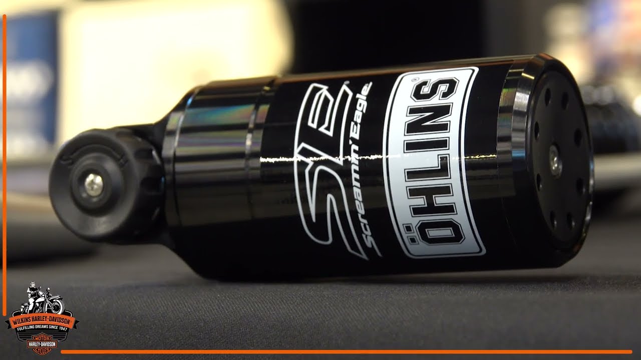 Going Over the Harley-Davidson Screamin' Eagle/ Öhlins Rear Shocks