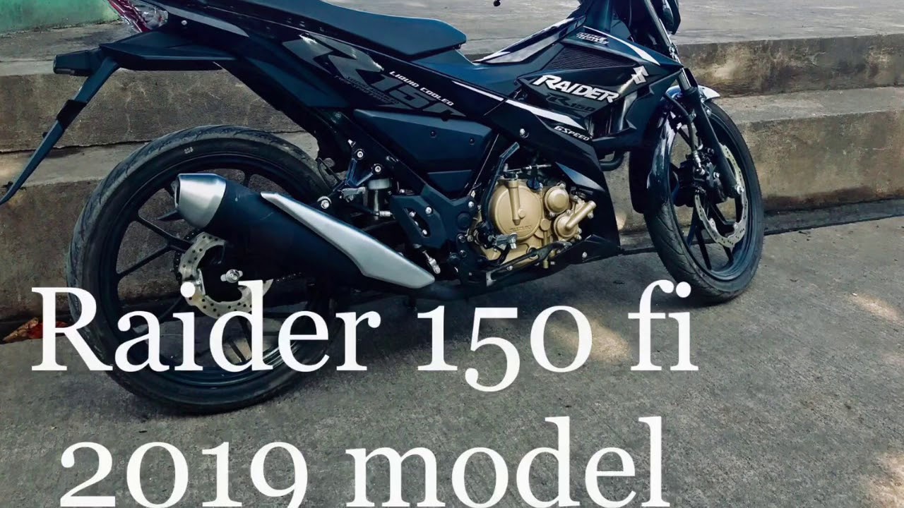 Raider 150 fi  2019 model Raider 150 fi