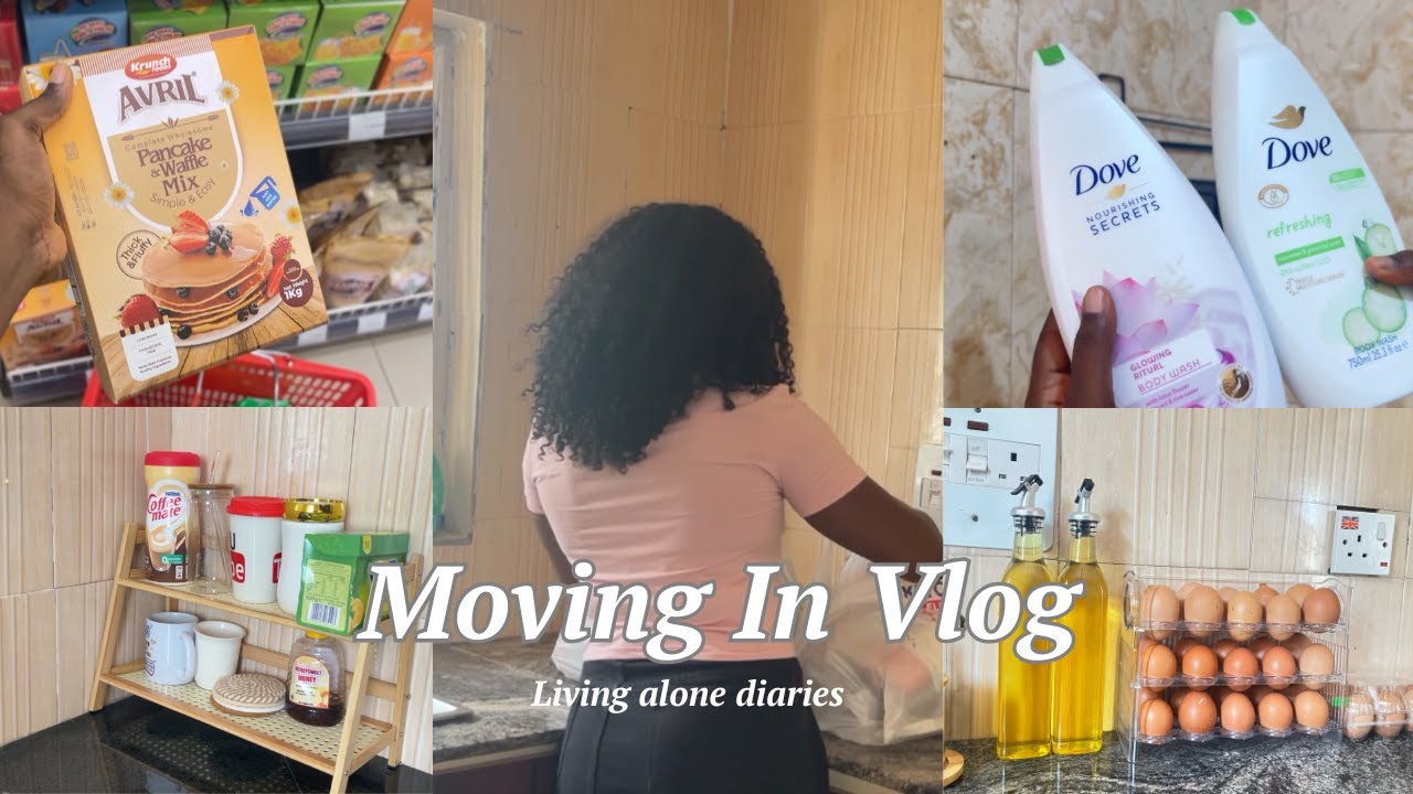 🌸Moving In Vlog|| New Apartment || Living alone in Nigeria🇳🇬 || Living alone diaries