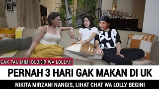 Gak Tau Mimi Blokir Wa Lolly, Terpuruk Nikita Mirzani Nangis Lihat Chat Wa ini