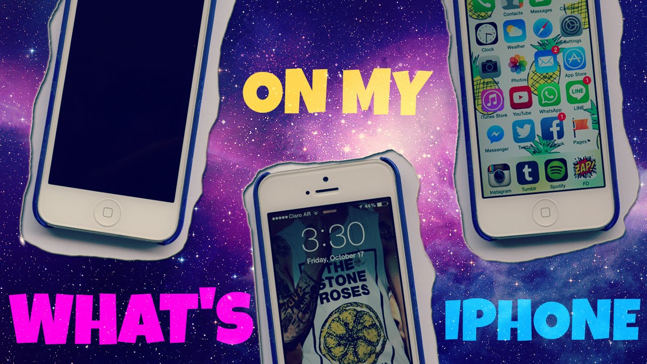 WHAT'S ON MY IPHONE | ¿QUÉ HAY EN MI IPHONE?