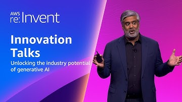 AWS re:Invent 2023 - Unlocking the industry potential of generative AI (AIM248)