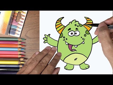 Video: Cách Học Vẽ Quái Vật