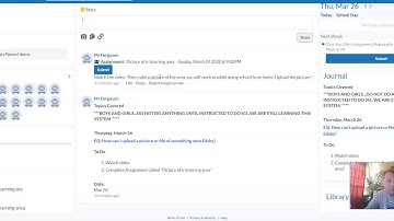 For Students - Submitting a picture or attachment on Edsby