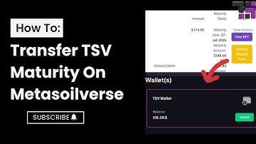 How To Transfer TSV Maturity On Metasoilverse💲||The SoilVerse Latest Update||Finsai Group Updates