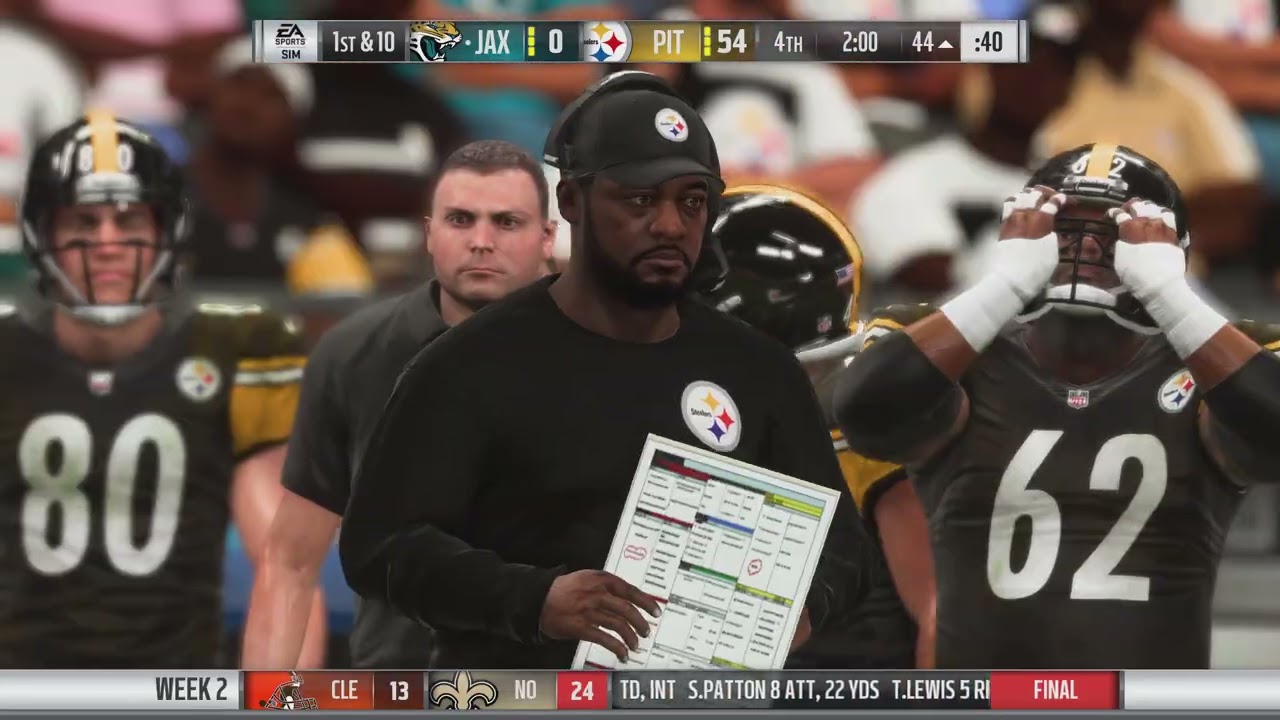 Madden 19 fantasy franchise playthrough Year 29 Week 2 part 3