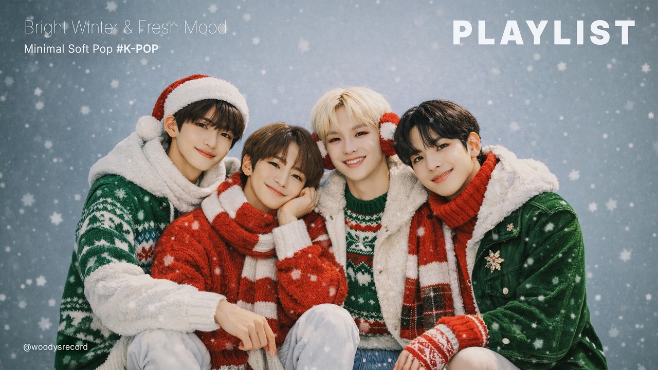 겨울에 듣기 좋은 설렘 가득한 보이그룹 케이팝 감성 ❄️ | Bright Winter K-Pop Vibes