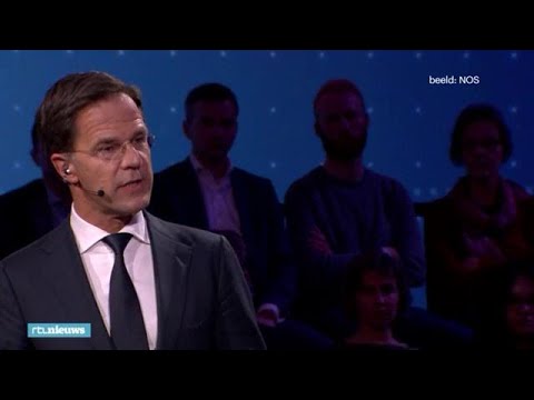 Premier Rutte heeft black-out tijdens slotdebat - RTL NIEUWS