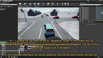 Traffic AI System 1.1 Feature highlights