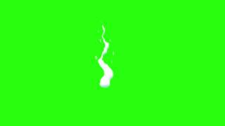 Футаж маленький дым /на зелёном фоне/хромакей