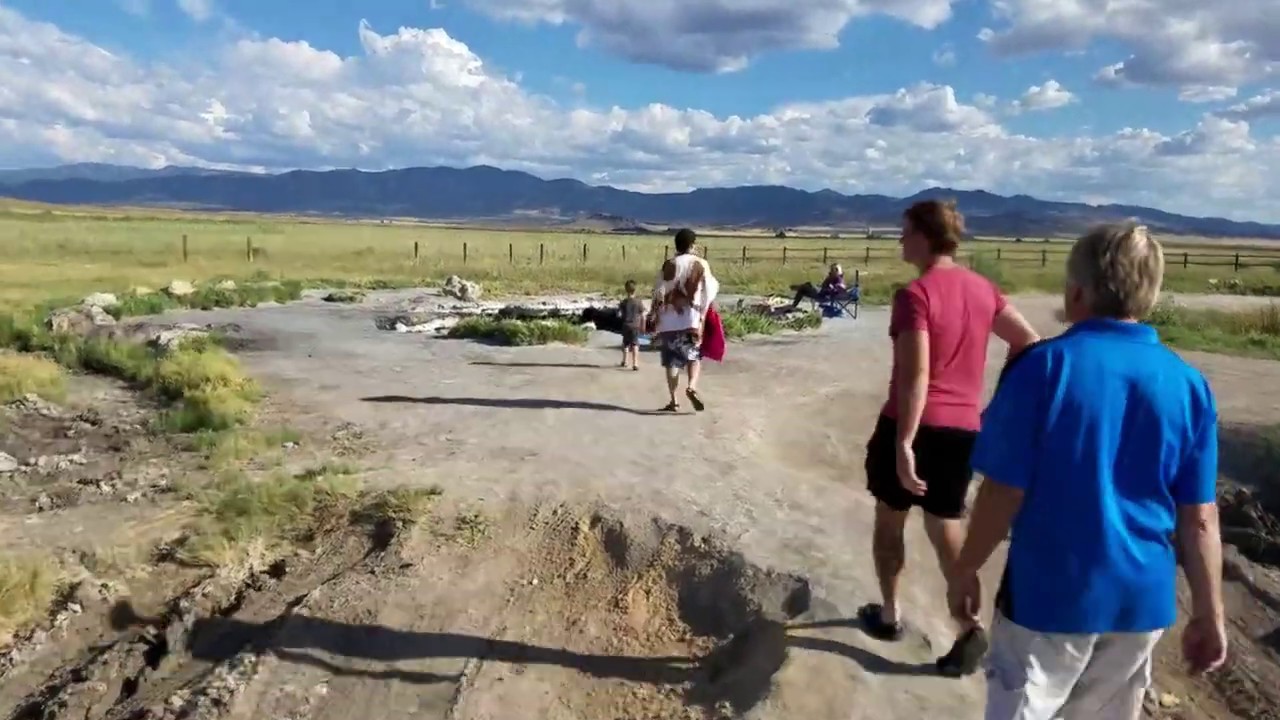 Meadow Natural Pots Hot Springs VIDEO TOUR (near Fillmore, Utah