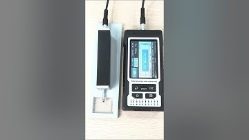 DANA S520 surface roughness tester testing video