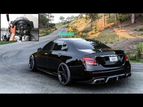 видео: Brabus 800 Mercedes-AMG E63 S | Forza Horizon 5 | Steering Wheel Gameplay