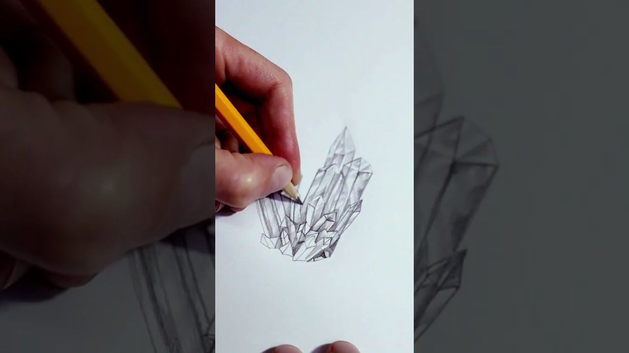 3D crystal draw 