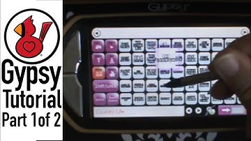 GYPSY TUTORIAL PART 1 of 2 Video #32