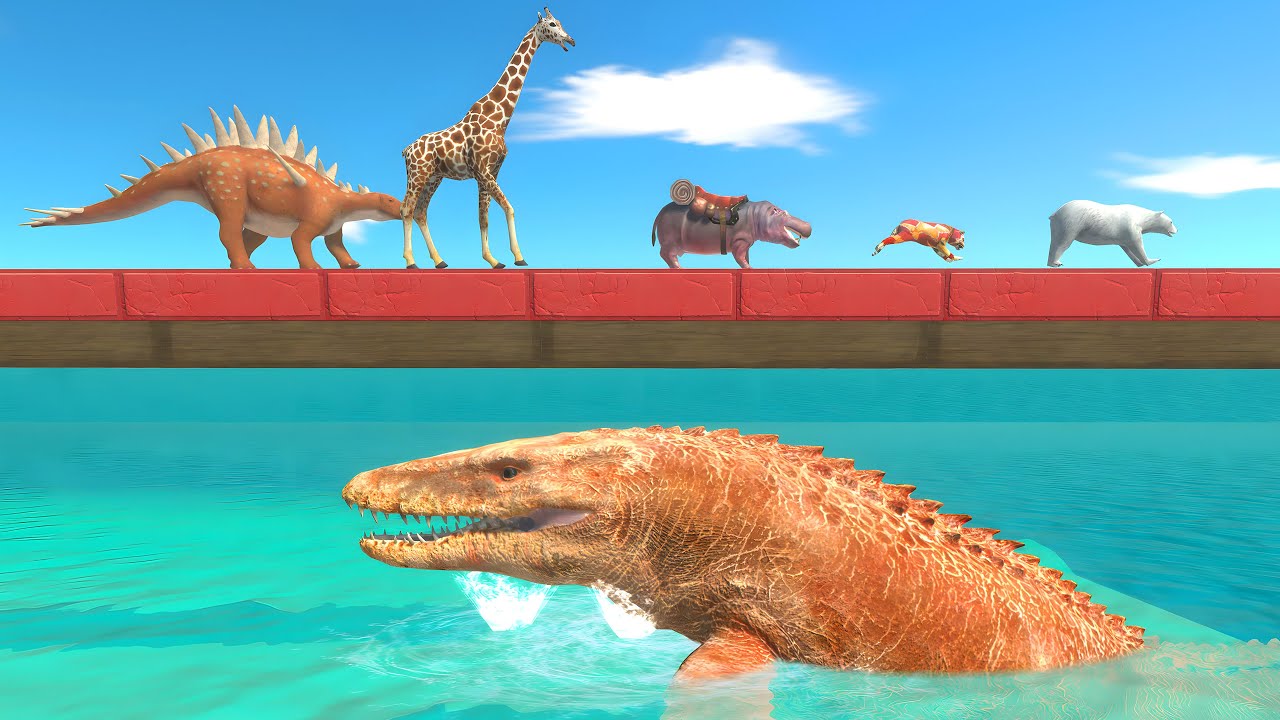 Run Fast or Be Eaten by the Giant Orange Mosasaurus - ARBS Channel