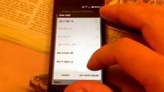 How to change fonts style on HTC One screenshot 3