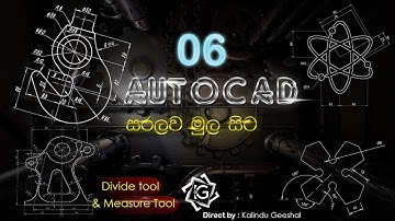 AutoCAD Divide tool & Measure tool