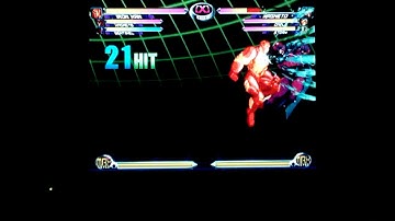 MvC2: Magneto/IronMan Tag Infinite Combo