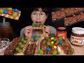 SUB)'Maltesers Nutella' 빽다방 23cm 페스츄리와플 크리미슈 몰티져스, 누텔라 샤인머스켓 디저트 먹방/Korean Dessert Mukbang/韓国デザート