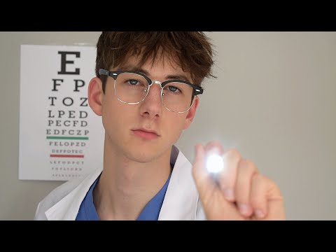ASMR Eye Exam & Lens Testing