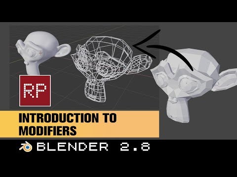 Blender 2.8: Introduction to Modifiers