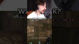 wallhack? #funny #cs2