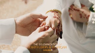 Wedding of Zakiyyudin and Syafiqah