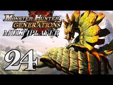 [24] Najarala The Snake Wyvern! (Monster Hunter Generations Multiplayer ...