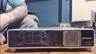 Scrapping a Hitachi video projector. Is there anything inside other than projector lenses?