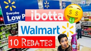 WALMART IBOTTA HAUL  1/29/24 matchups Ibotta Deals ways to save Walmart 10 Rebates