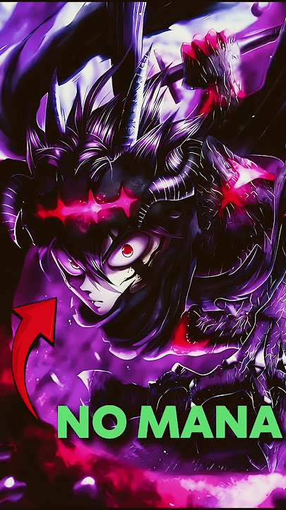 What Happens When You Run Out of Mana in the Black Clover World  #anime #blackclover #manga