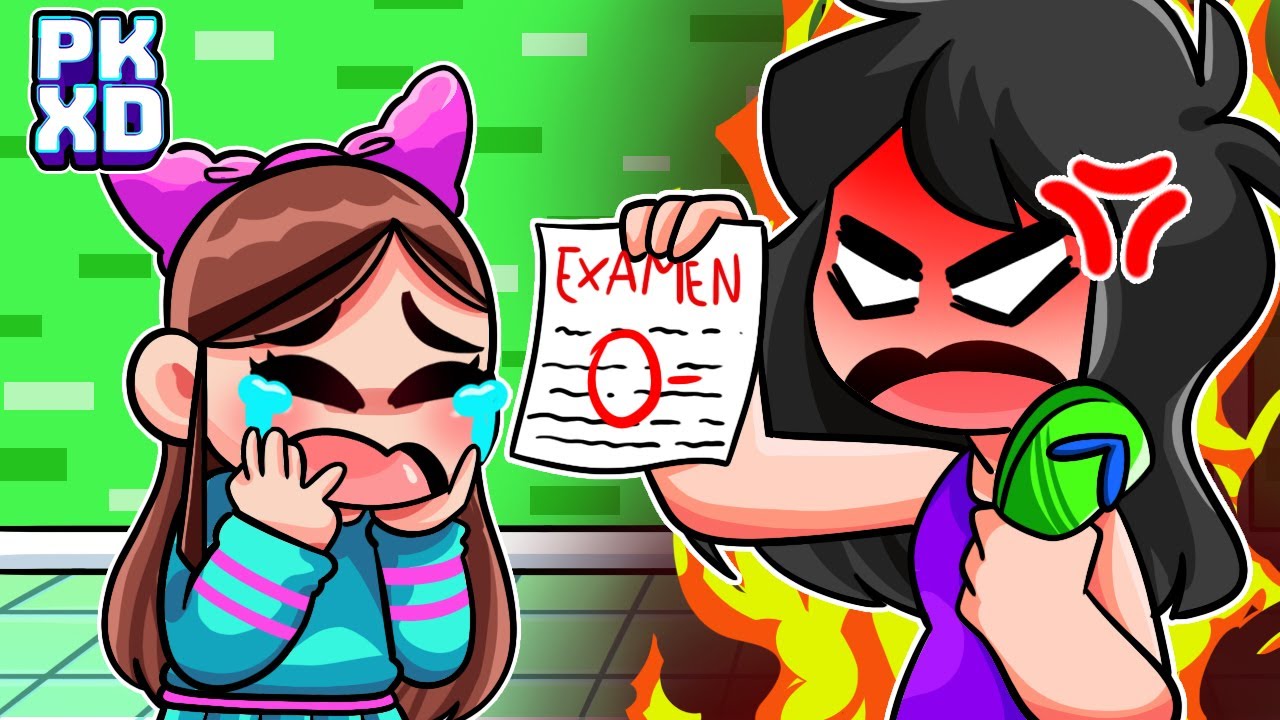 ¡MI MAMÁ ME REGAÑA POR MIS CALIFICACIONES! 😭😰 ¿ME CASTIGA? 😨 SRJUANCHO Y BELA JUEGA PK XD ROLEPLAY