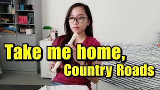 TAKE ME HOME, COUNTRY ROADS - Flute version by Ryzaj