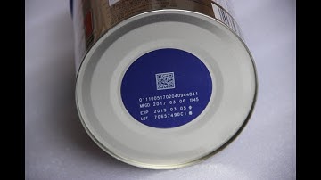 How to mark QRcode on Metal Cans by CYCJET CO2 Fly Laser Coding  Marking Machine Visual Inspection