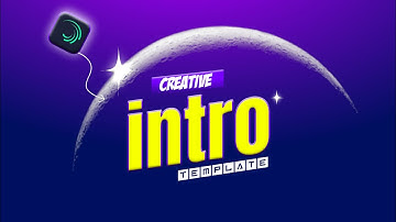 Creative Intro in Alight Motion | Free Template | Alight Motion Intro pack 2023