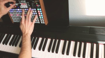 Synthstrom Deluge & Yamaha Electric Piano - Live Looping Jam