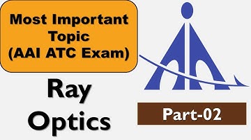 Ray Optics Part- 02: Most Important Topic for AAI ATC Exam | AAI ATC Physics | ATC Physics 2023 |