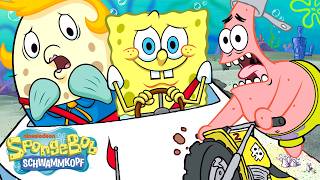 SpongeBob | Alle Fahrzeuge aller Zeiten 🚗 | 45 Min | SpongeBob Schwammkopf
