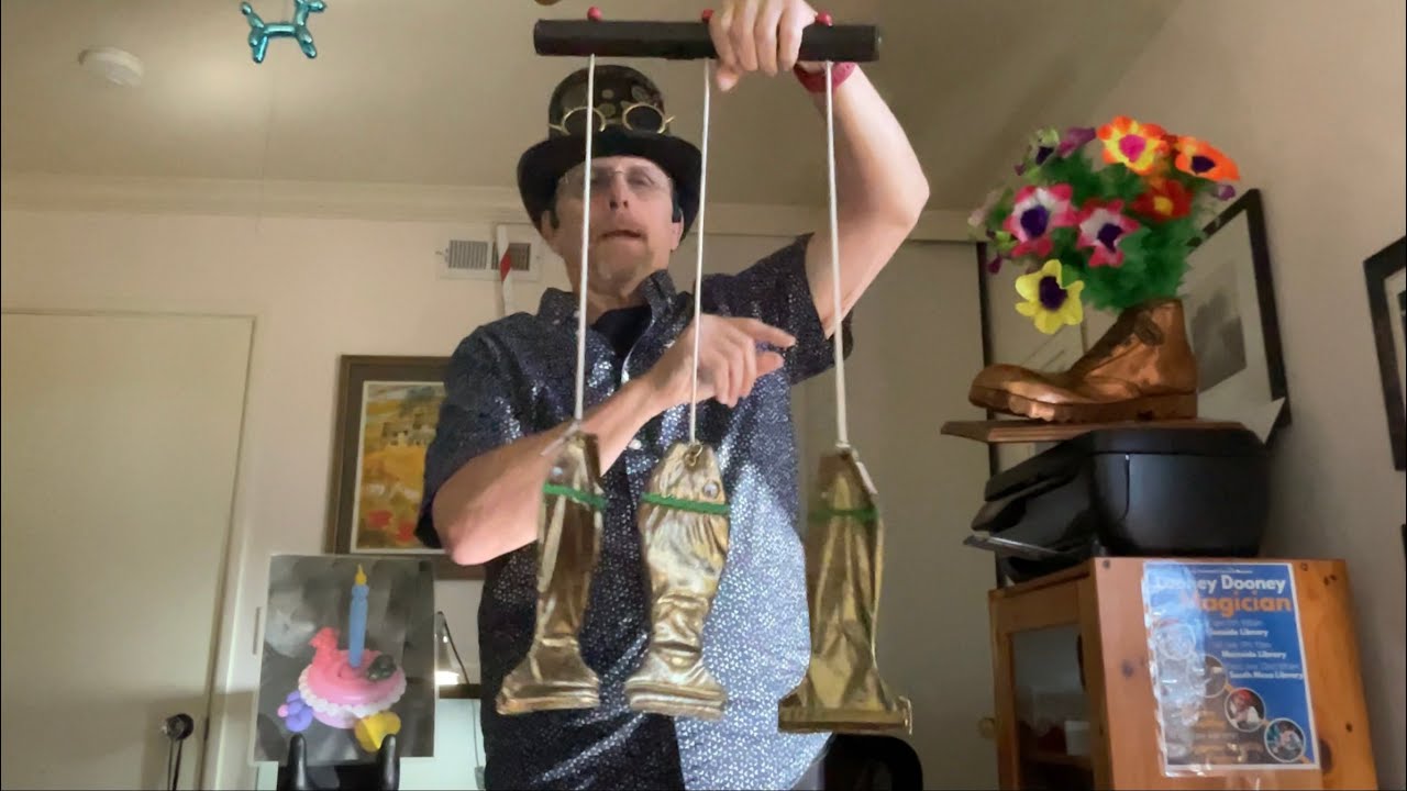 Fred the Magic Fish Tutorial: This routine one of my favorite finale’s for kid's shows.