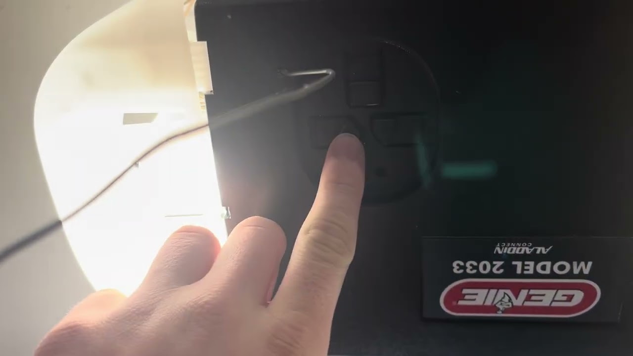 Genie 2033 on unknown door