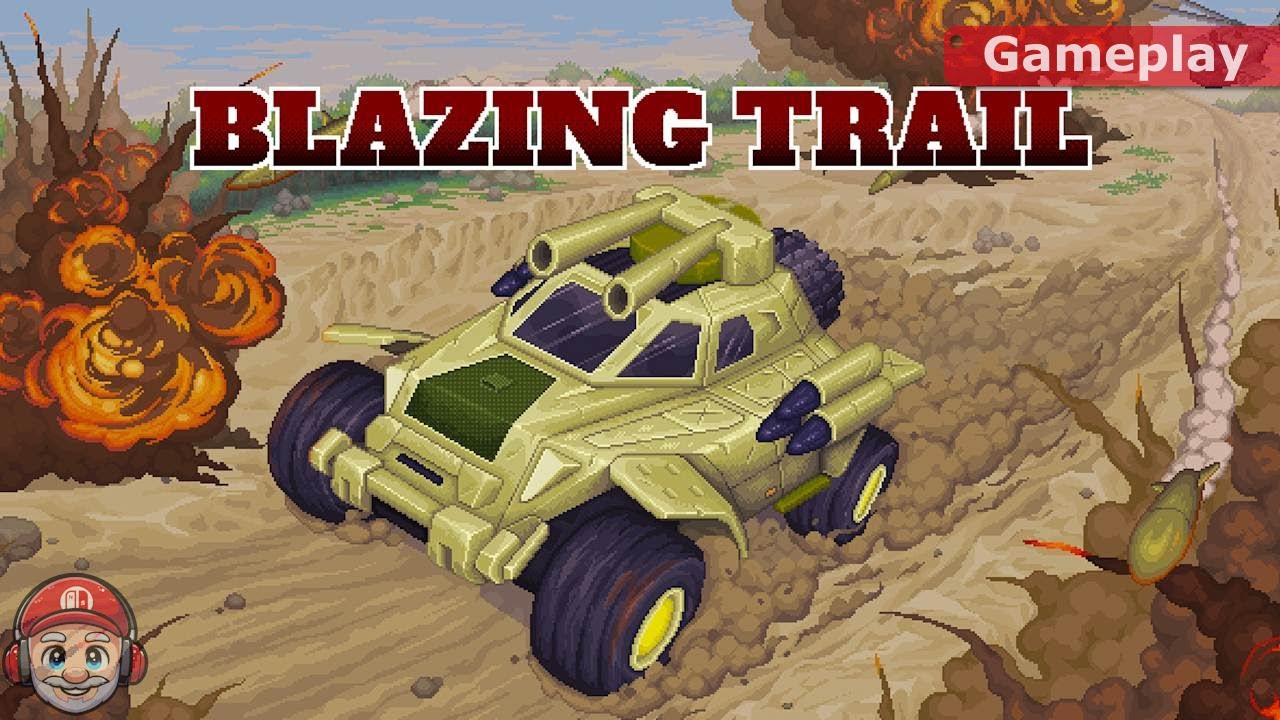Blazing Trail Gameplay on Nintendo Switch