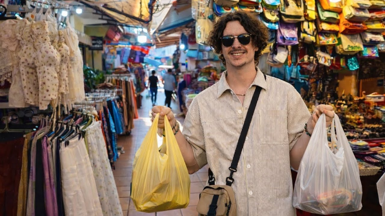 Fake Clothes Shopping in Siem Reap 🇰🇭 