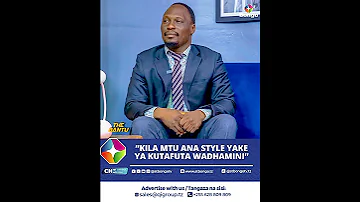 MGOMBEA URAIS WA CHAMA CHA MAKINI ADAI KUWA AMESHAKAMILISHA WADHAMIN KABLA YA CCM 