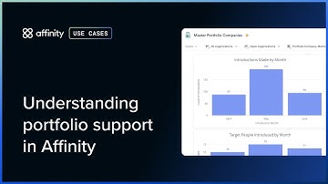 Understanding portfolio support in Affinity