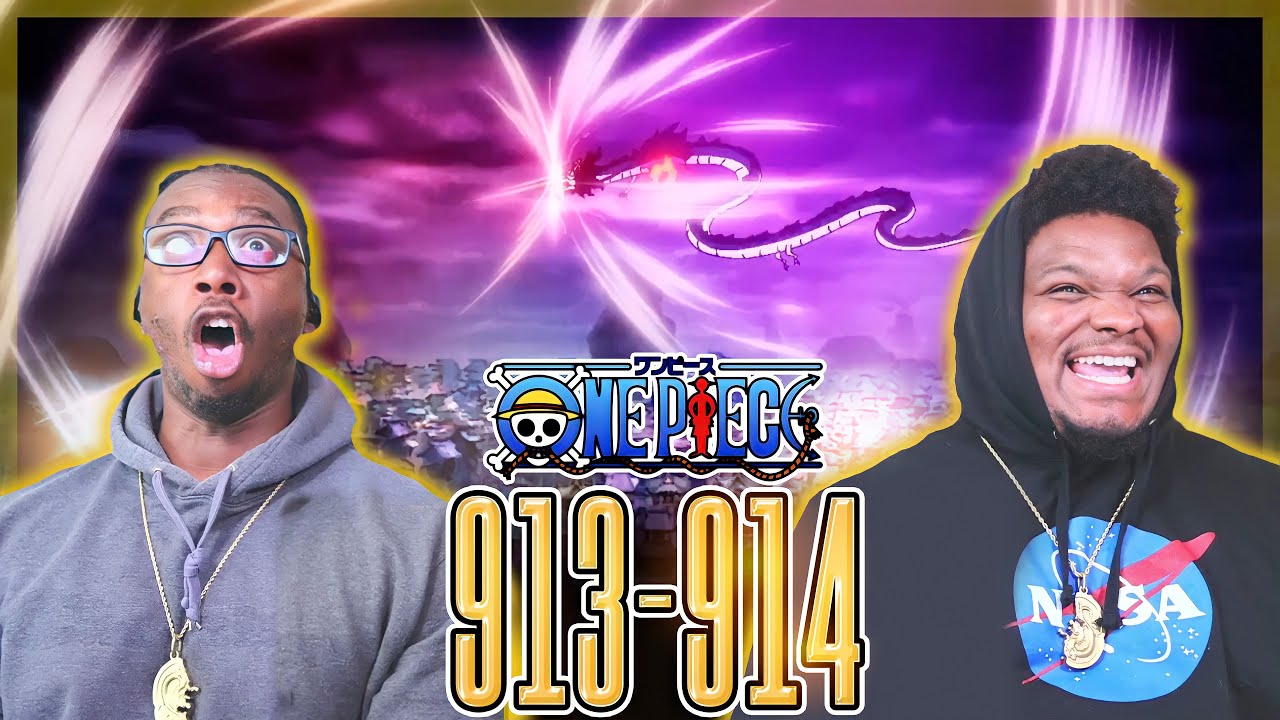 Луффи против Кайдо! Решающий поединок! OP - Эпизод 913, 914 | Реакция