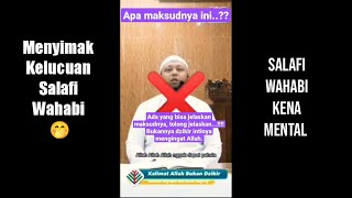 Lafadz Allah Bukan Termasuk Dzikir? Salafi-Wahabi Sangat Menggelikan 😀