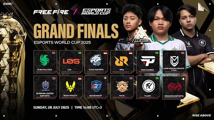 [ENGLISH] ESPORTS WORLD CUP | GRAND FINAL