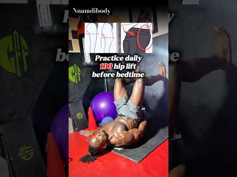 100 Hip Lift Before Bedtime Can Transform Your Body In Days Dailyworkout Bodytransformation